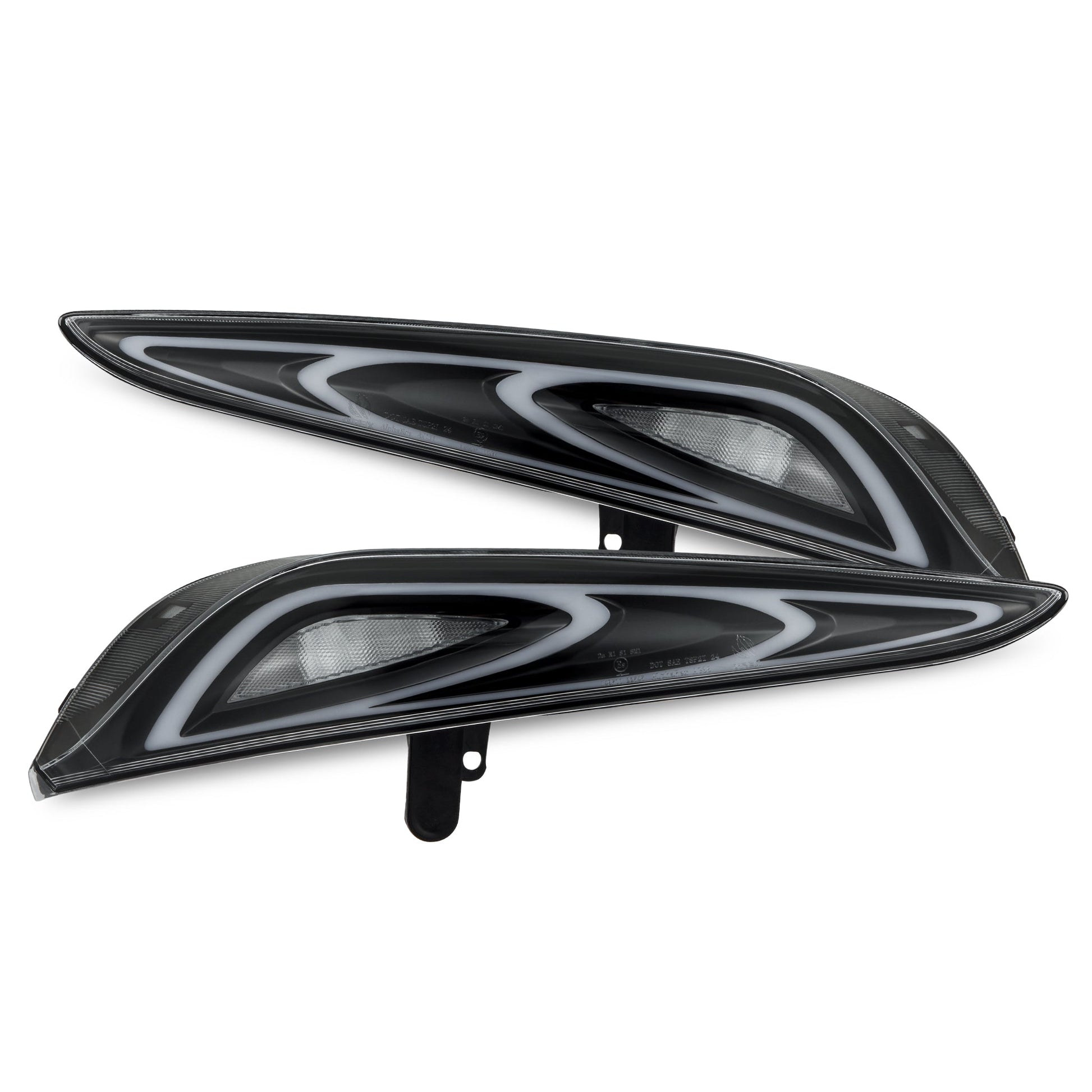 20-25 Toyota Supra FT-1 Style LUXX-Series LED Tail Lights - Black | AlphaRex