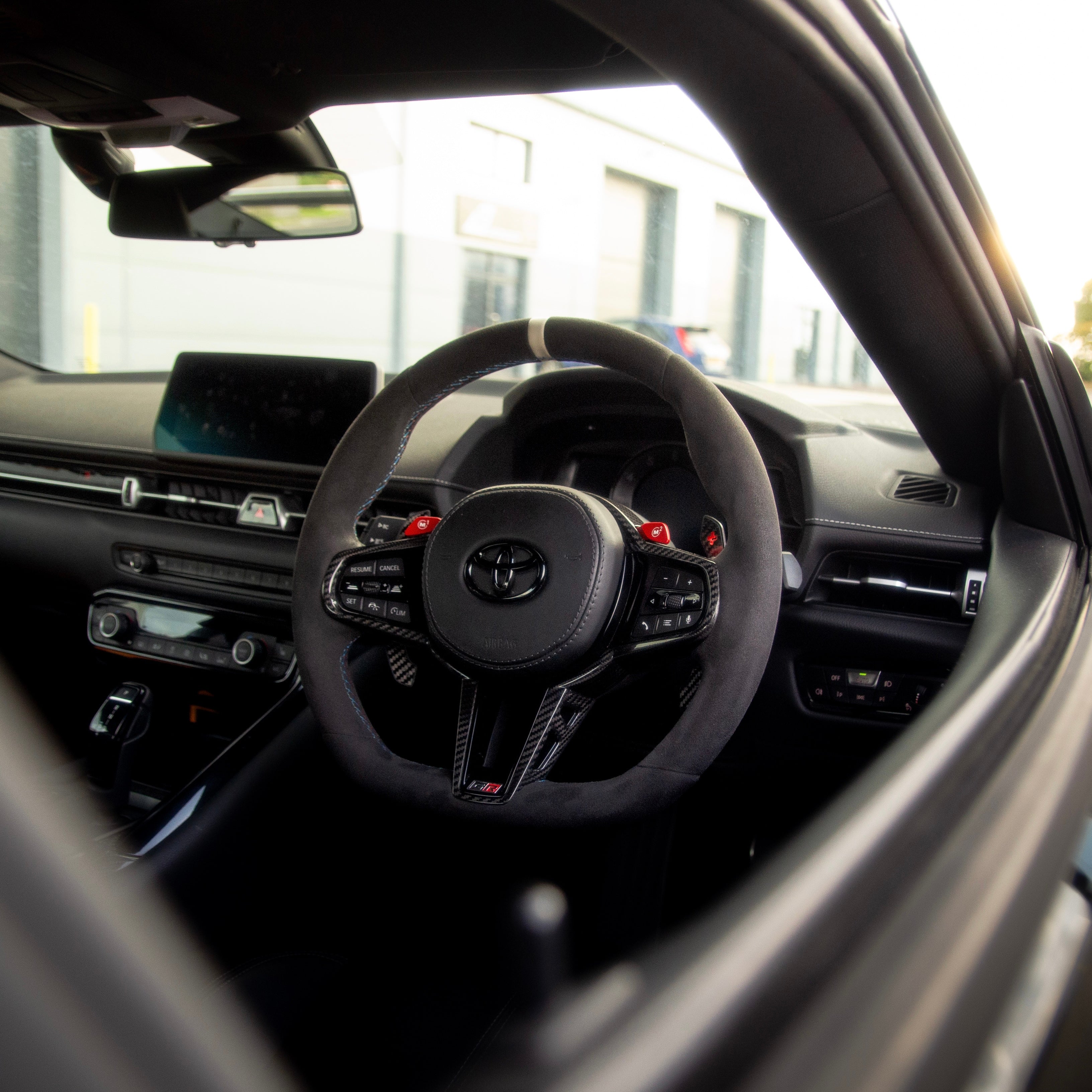 TOYOTA GR SUPRA A90 BMW G8X CS STEERING WHEEL (2019+)