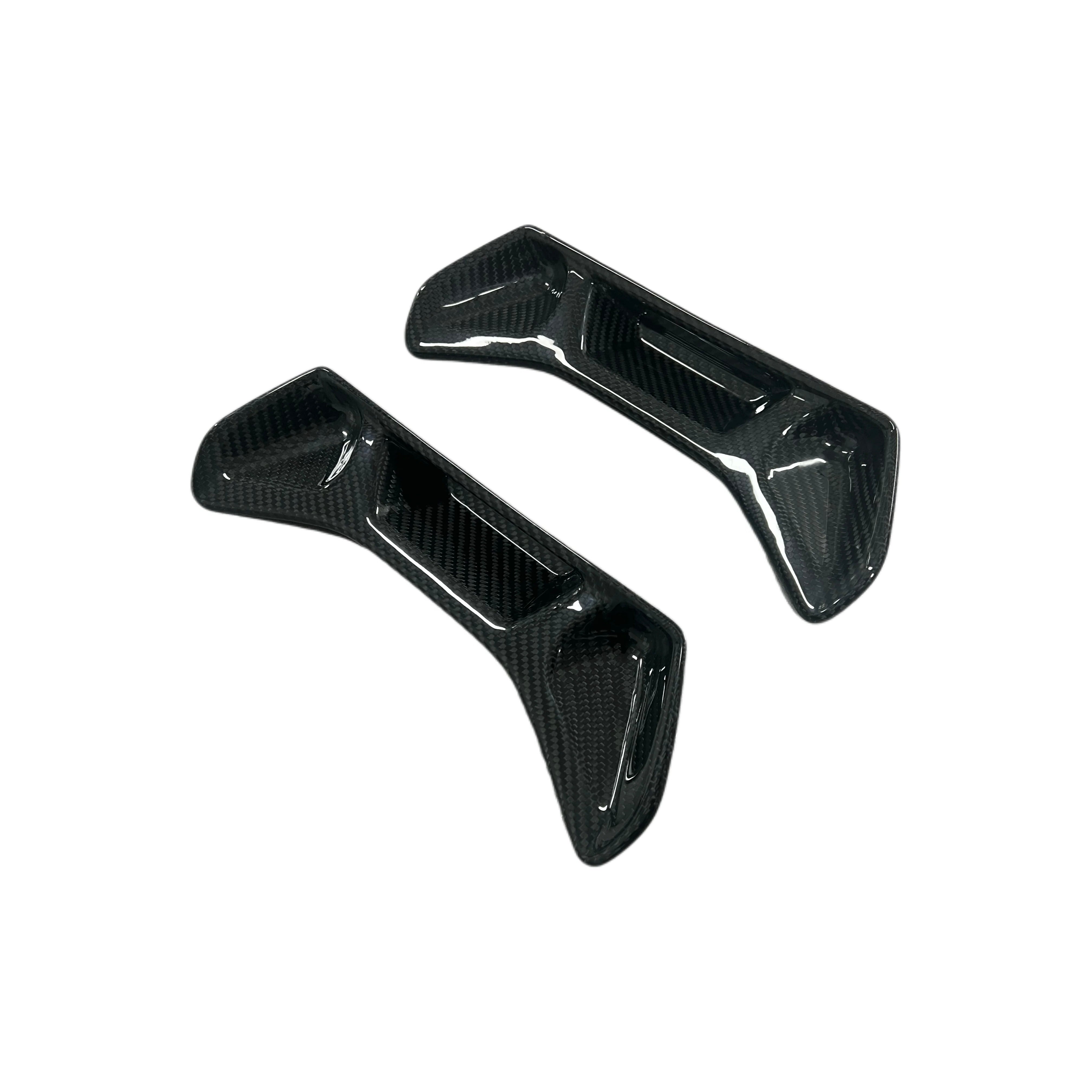 TOYOTA GR SUPRA A90 PRE-PREG CARBON FIBRE SEAT INSERT COVERS (2019+)