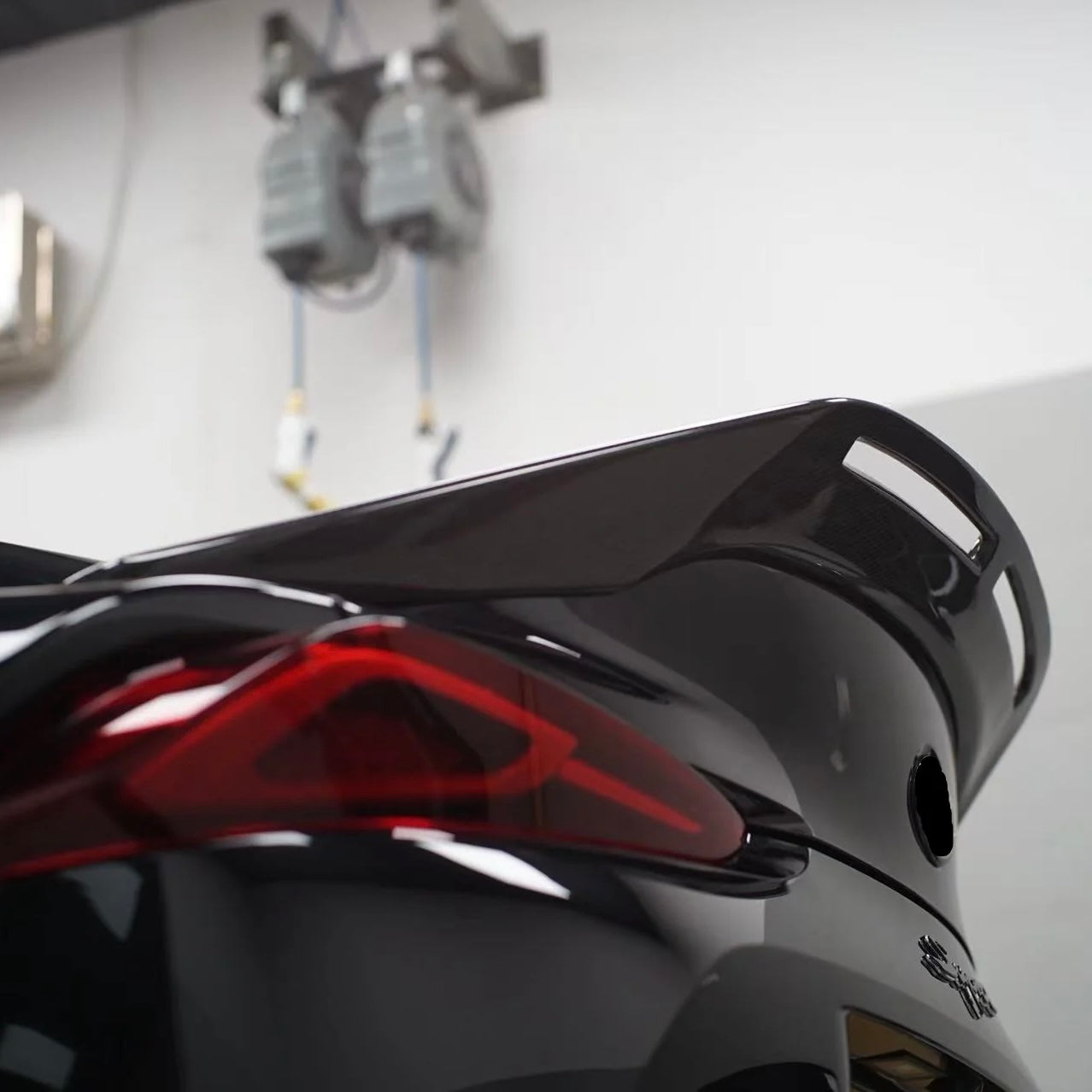 TOYOTA GR SUPRA A90 CARBON FIBRE SPOILER LIP (2019+)