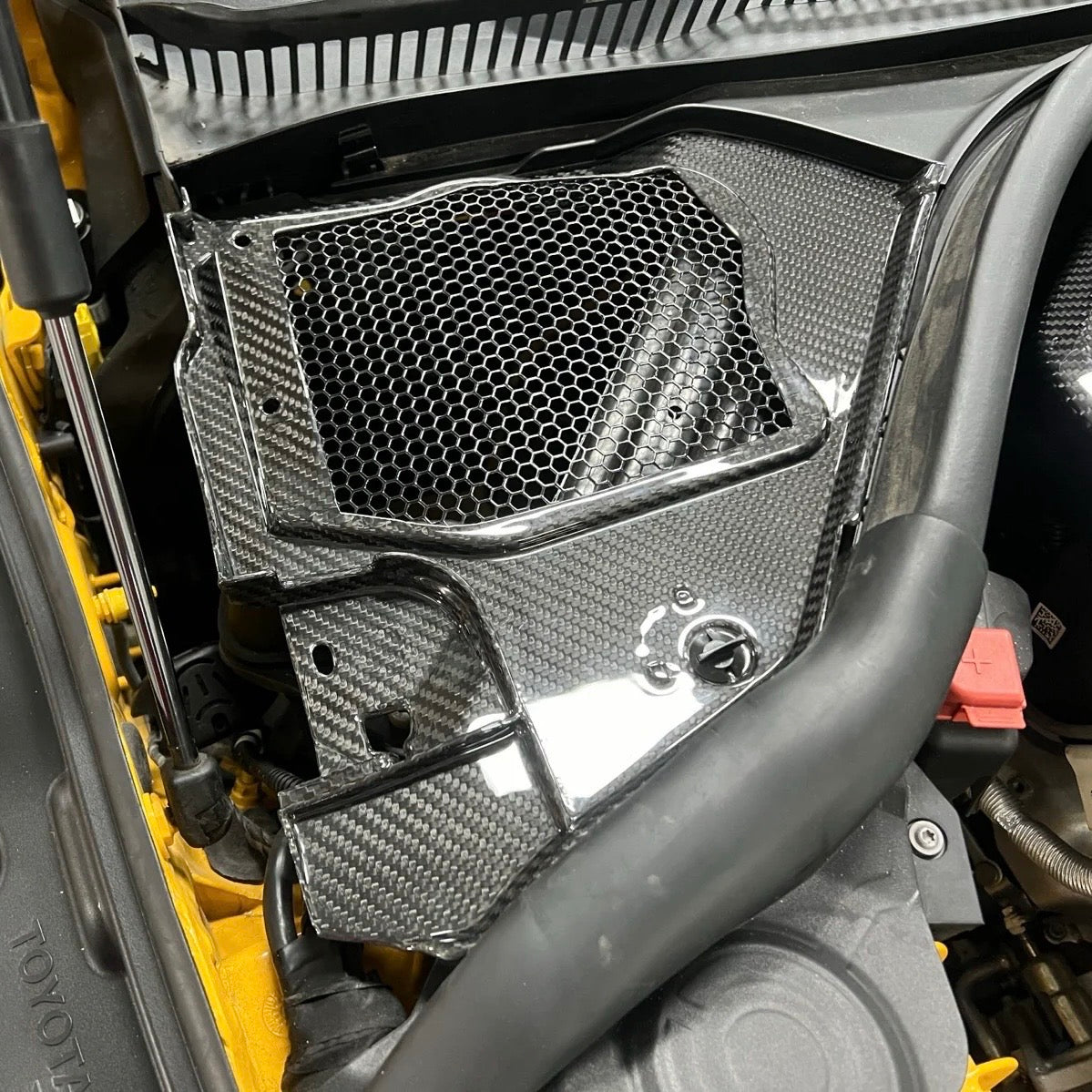 TOYOTA GR SUPRA A90 PRE-PREG CARBON FIBRE ENGINE BAY COVERS (2019+)