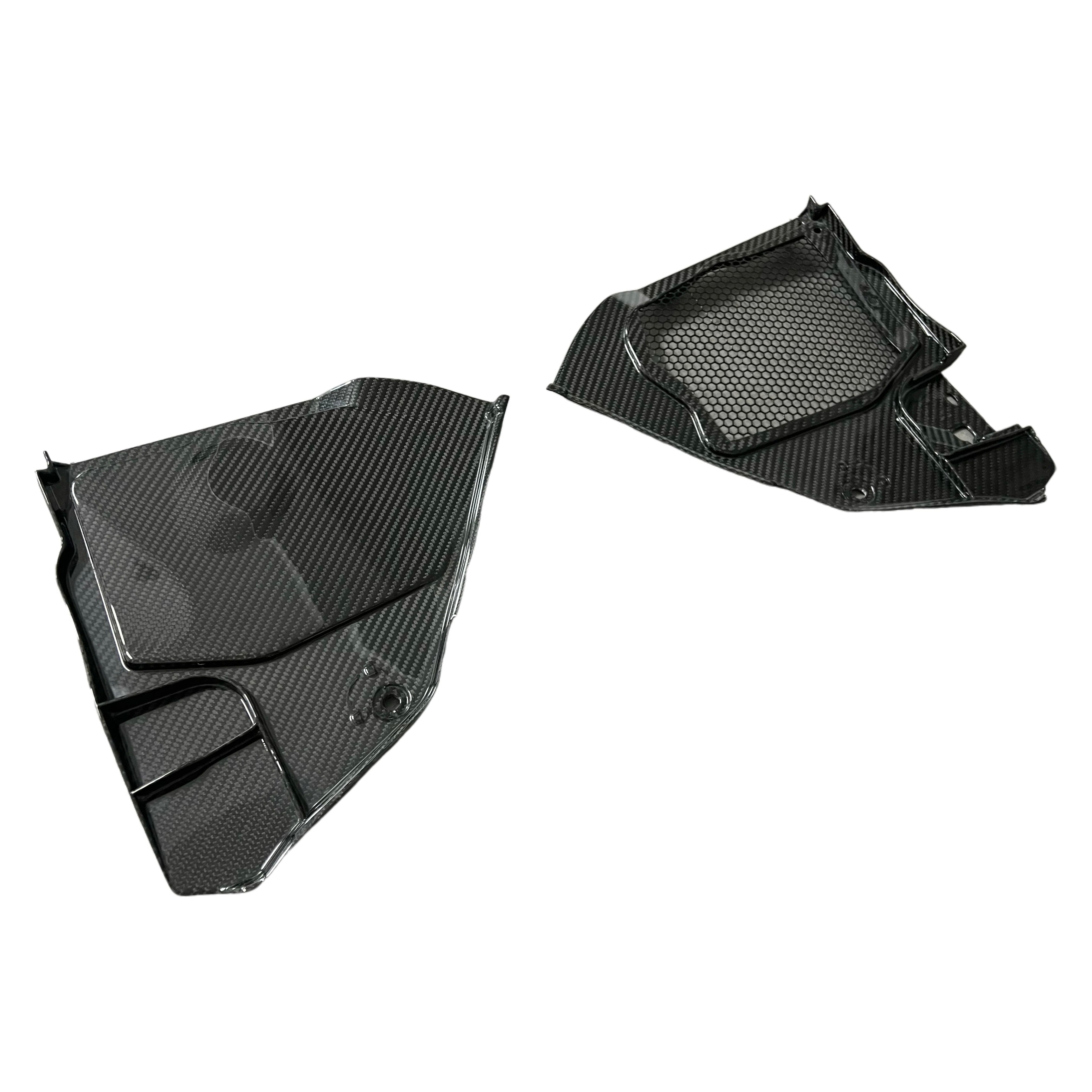 TOYOTA GR SUPRA A90 PRE-PREG CARBON FIBRE ENGINE BAY COVERS (2019+)