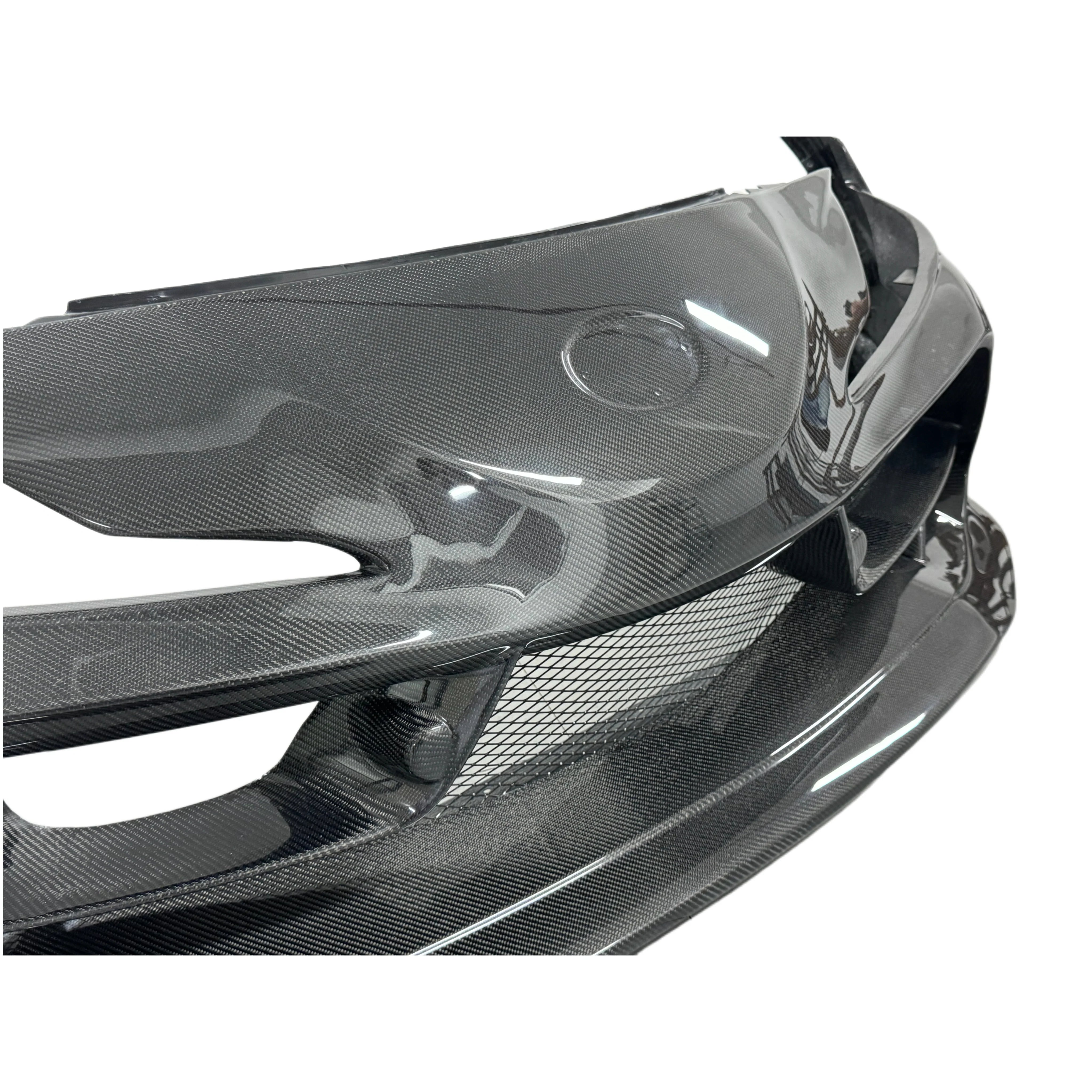 TOYOTA GR SUPRA A90 CARBON FIBRE ING STYLE FRONT BUMPER (2019+)