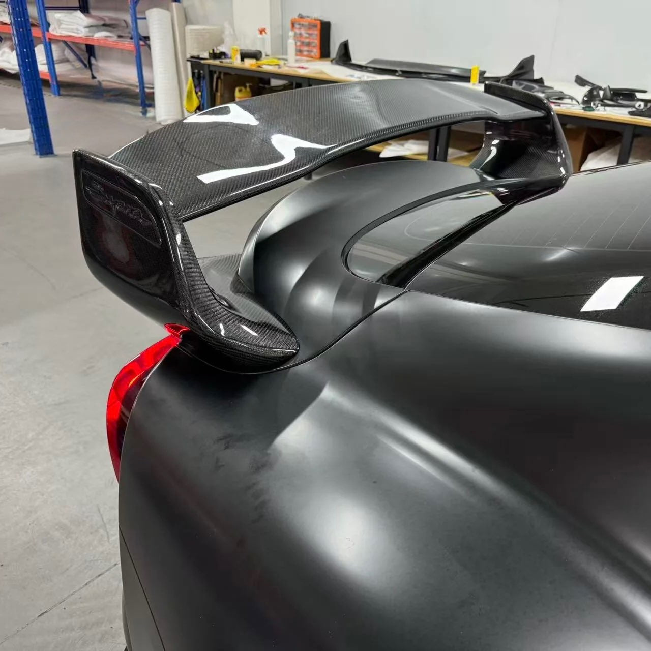 TOYOTA GR SUPRA A90 CARBON FIBRE STREET HUNTER SPOILER (2019+)