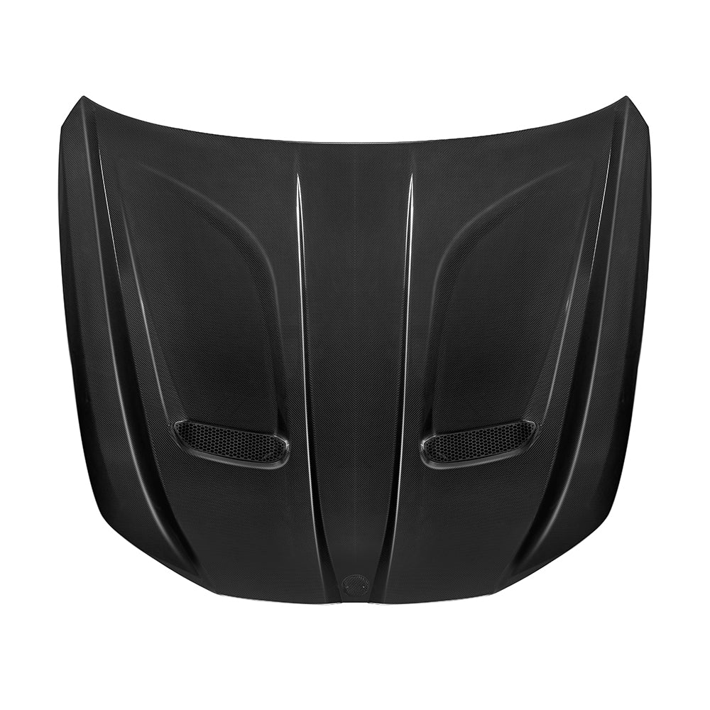 SOOQOO BMW M5 G90 G99 PREPREG CARBON FIBRE VENTED HOOD