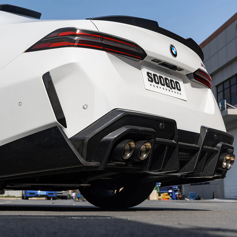 SOOQOO BMW M5 G90 G99 PREPREG CARBON FIBRE REAR DIFFUSER
