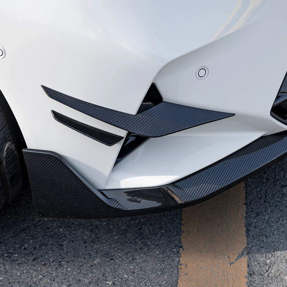 SOOQOO BMW M5 G90 G99 PREPREG CARBON FIBRE FRONT CANARDS