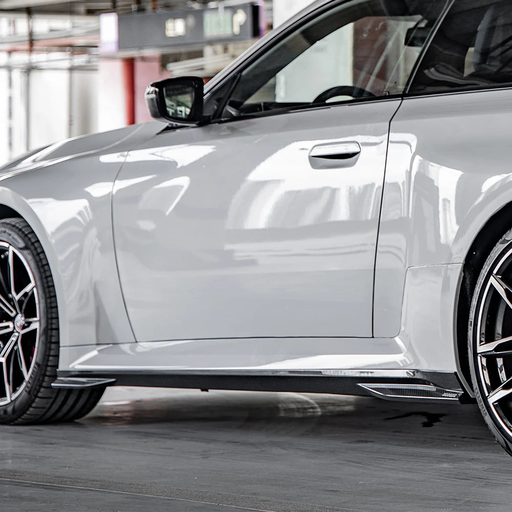 SOOQOO BMW M2 G87 CARBON FIBRE SIDE SKIRTS