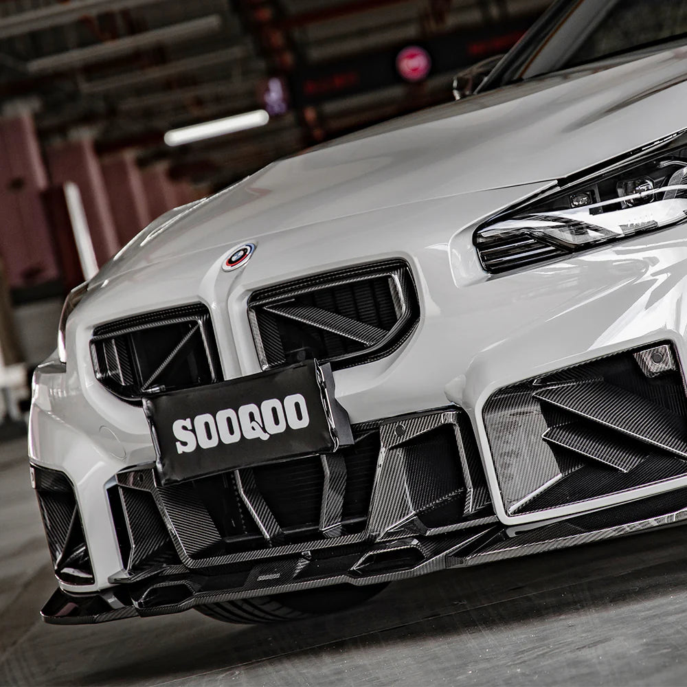 SOOQOO BMW M2 G87 PREPREG CARBON FIBRE FRONT GRILLE