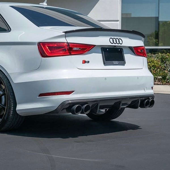 AUDI A3 (S - LINE)/S3 8V SALOON CARBON FIBER REAR DIFFUSER (2013 - 2016) - AutoTailor