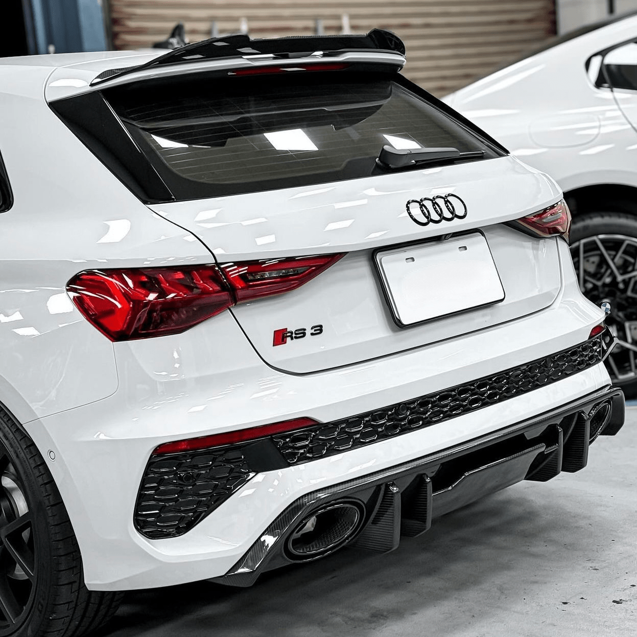 AUDI A3/S3/RS3 8Y SPORTBACK CARBON FIBRE SPOILER LIP (2020 - 2024) - AutoTailor