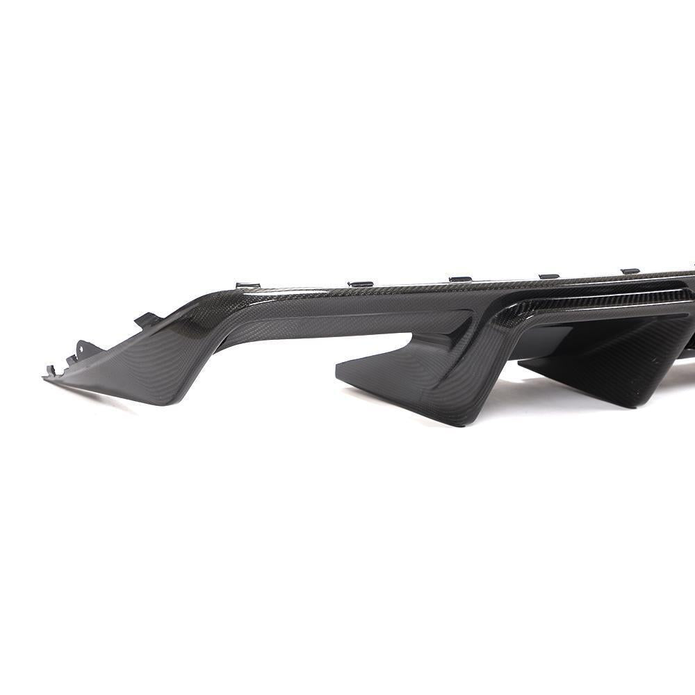 AUDI A4 (S - LINE)/S4 B8.5 CARBON FIBER REAR DIFFUSER (2013 - 2016) - AutoTailor