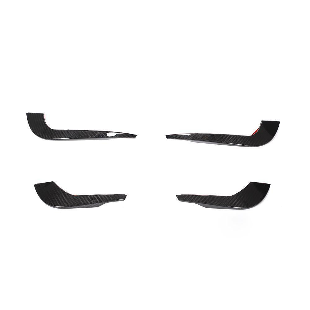 AUDI A4 (S - LINE)/S4 B9 PRE - PREG CARBON FIBER FRONT CANARDS (2019 - 2022) - AutoTailor