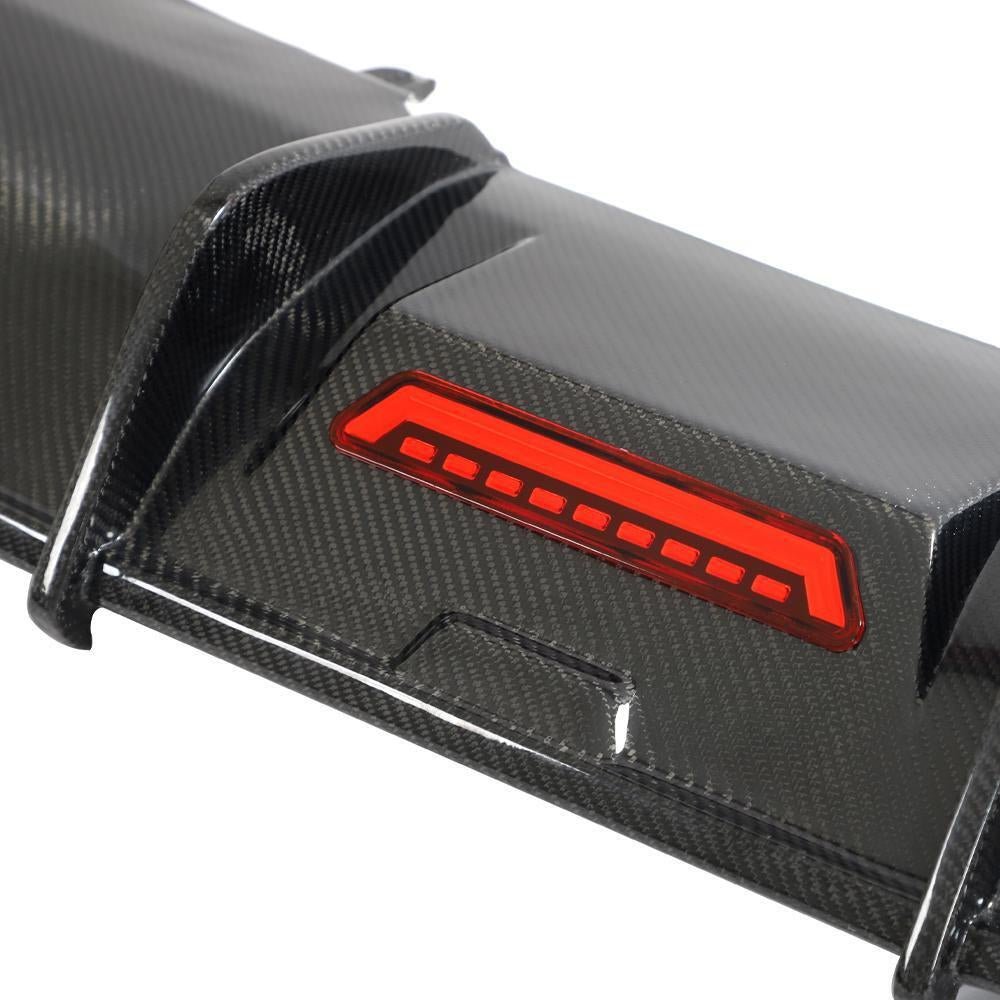 AUDI A4 (S - LINE)/S4 B9 SALOON CARBON FIBER REAR DIFFUSER (2017 - 2019) - AutoTailor