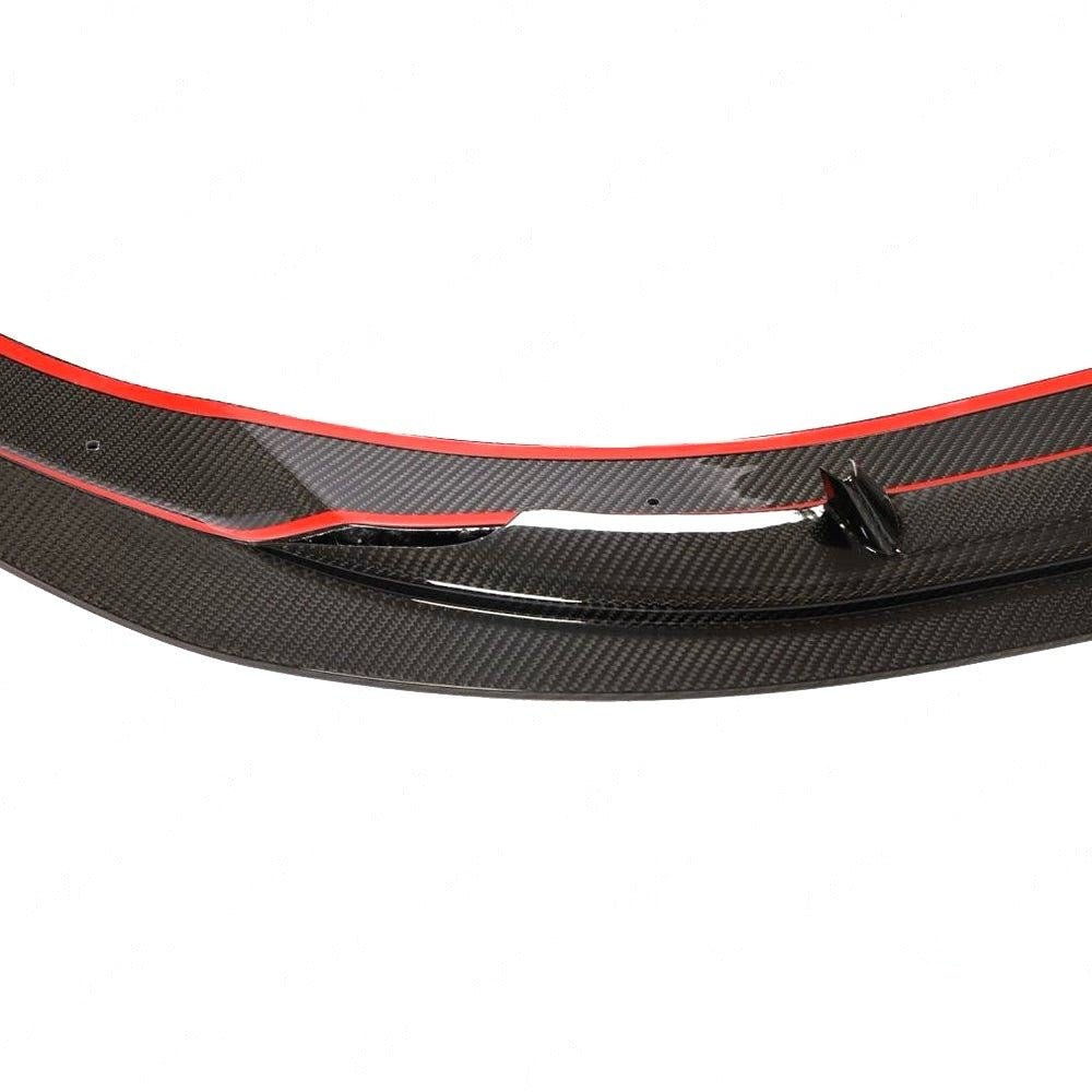 AUDI A4 (S - LINE)/S4 B9.5 PRE - PREG CARBON FIBER FRONT SPLITTER (2020+) - AutoTailor