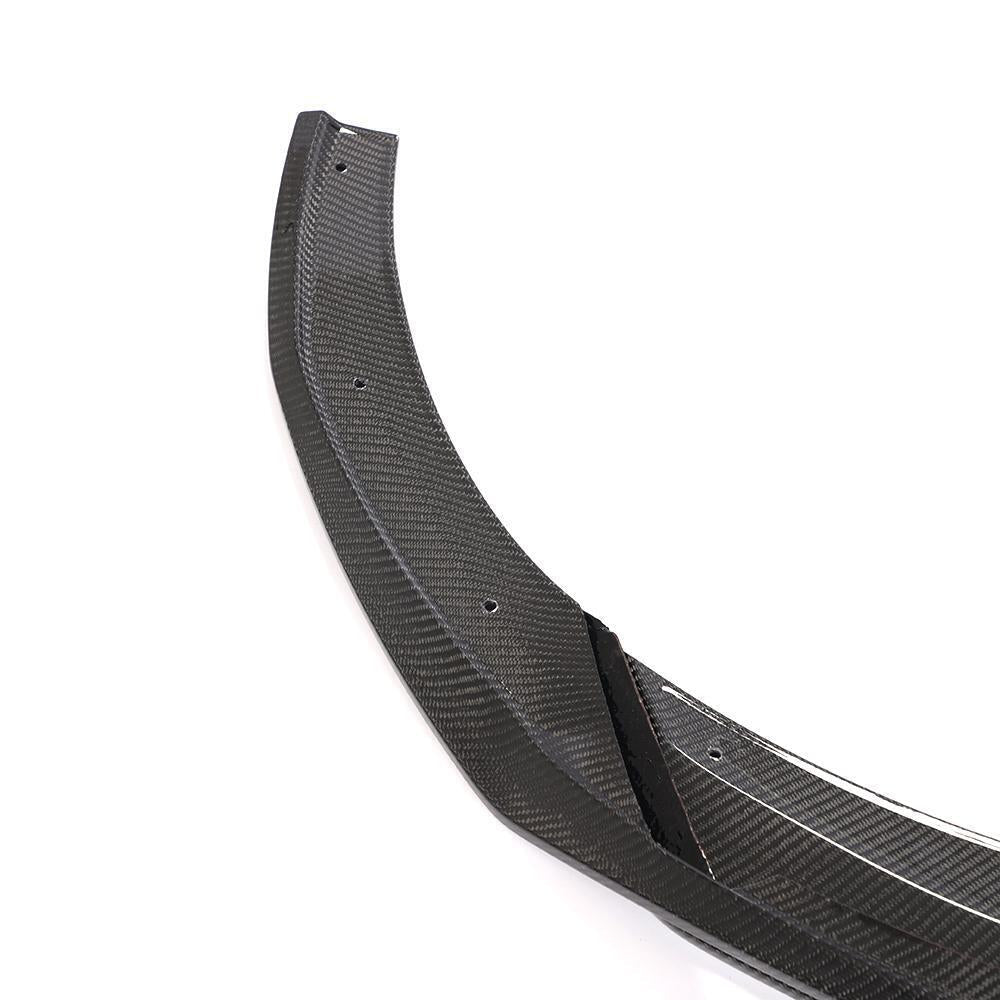 AUDI A4 (S - LINE)/S4 B9.5 SEDAN CARBON FIBER FRONT SPLITTER (2020+) - AutoTailor