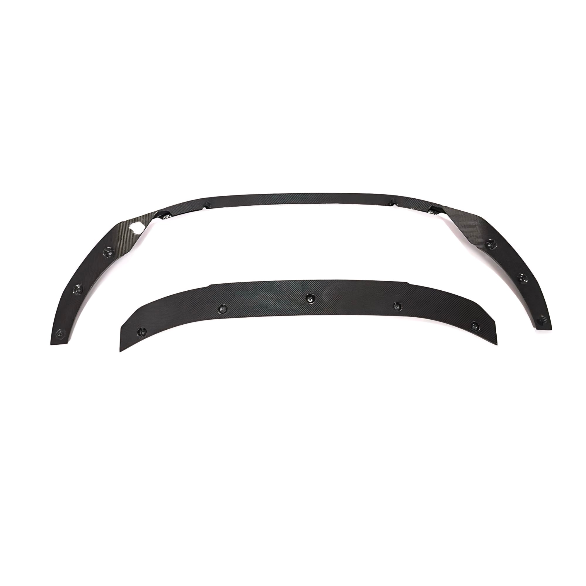 AUDI A4 (S - LINE)/S4 B9.5 SEDAN CARBON FIBER FRONT SPLITTER (2020+) - AutoTailor