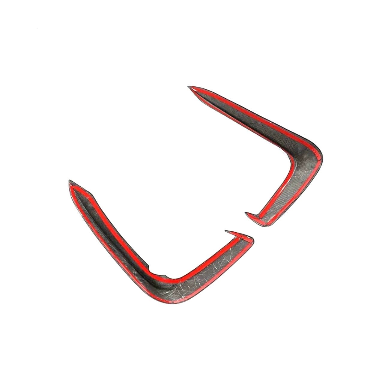 AUDI A5 (S - LINE)/S5 B9 CARBON FIBER FRONT BUMPER FOGLIGHT TRIM COVERS (2017 - 2019) - AutoTailor