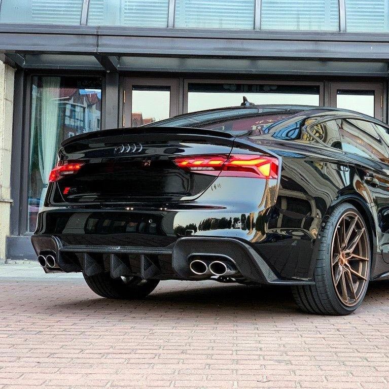 AUDI A5 (S - LINE)/S5 B9.5 PRE - PREG CARBON FIBER REAR DIFFUSER (2020+) - AutoTailor