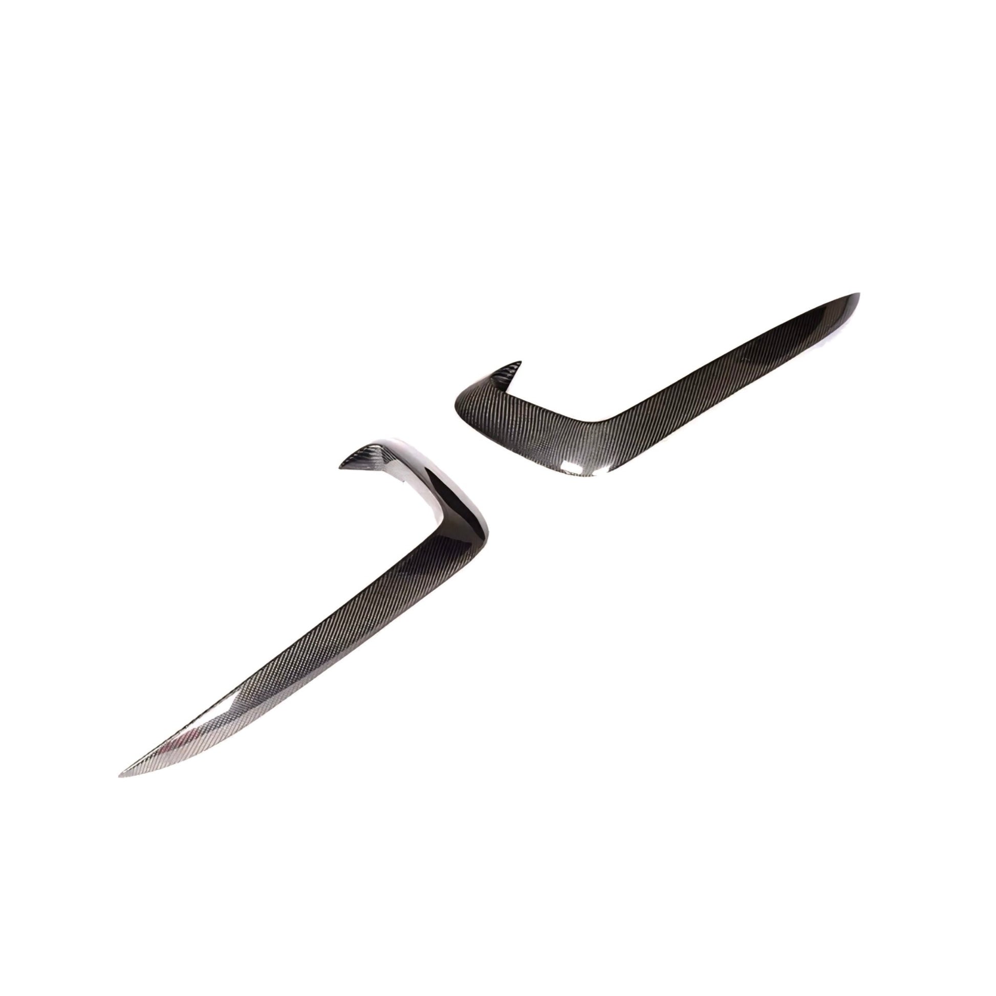 AUDI A5 (S - LINE)/S5 CARBON FIBER FRONT BUMPER FOGLIGHT TRIM COVERS (2013 - 2016) - AutoTailor