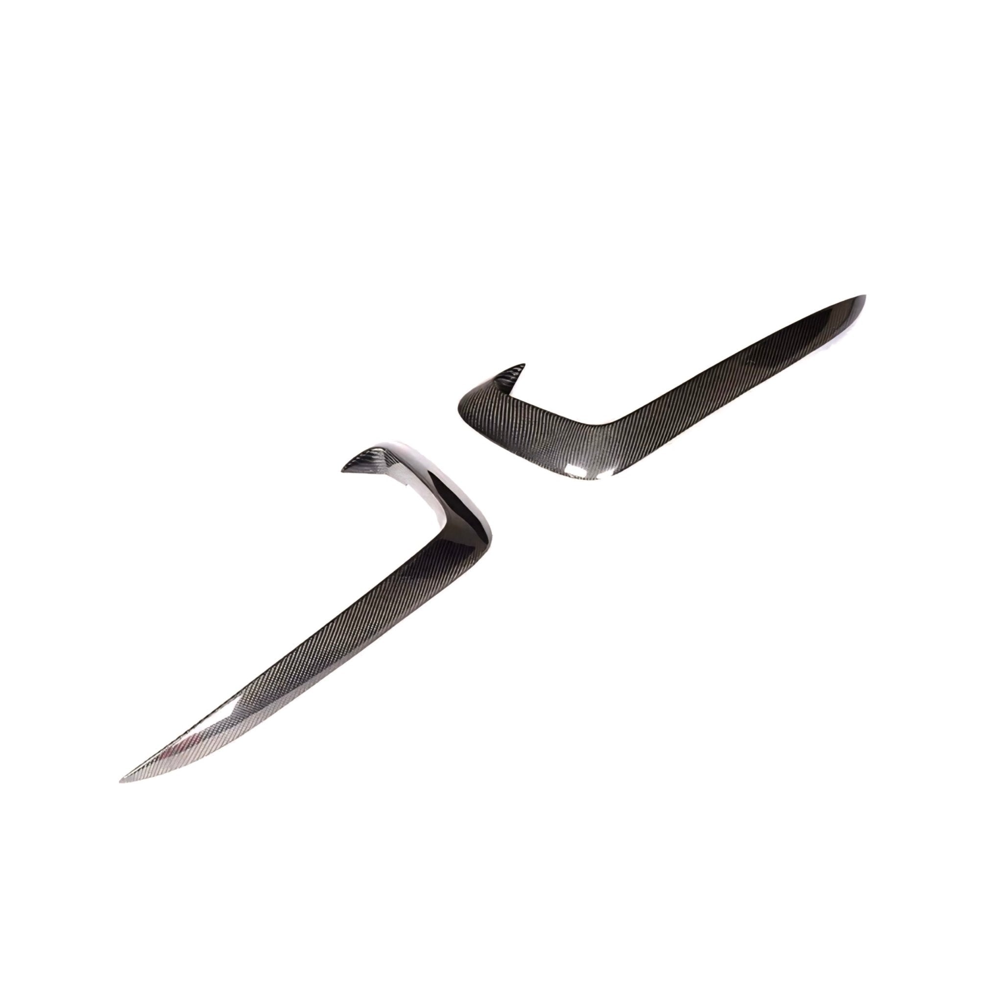 AUDI A5 (S - LINE)/S5 CARBON FIBER FRONT BUMPER FOGLIGHT TRIM COVERS (2013 - 2016) - AutoTailor