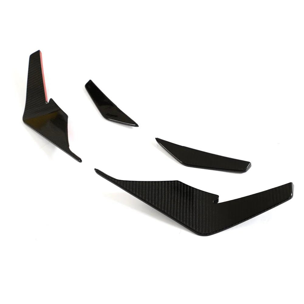 AUDI R8 V10 GEN 2 FL PRE - PREG CARBON FIBER GT STYLE FRONT CANARDS (2020 - 2023) - AutoTailor