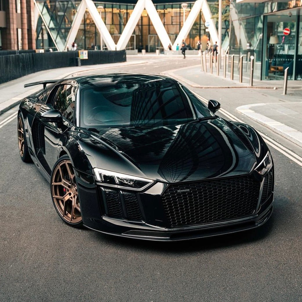 AUDI R8 V10 GEN 2 PRE - PREG CARBON FIBER FRONT SPLITTER (2015 - 2019) - AutoTailor