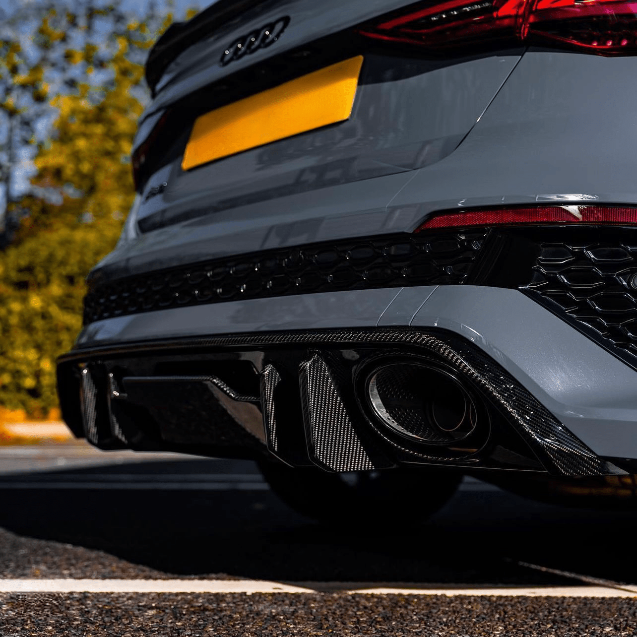 AUDI RS3 8Y SALOON PRE - PREG CARBON FIBRE REAR DIFFUSER (2020 - 2024) - AutoTailor