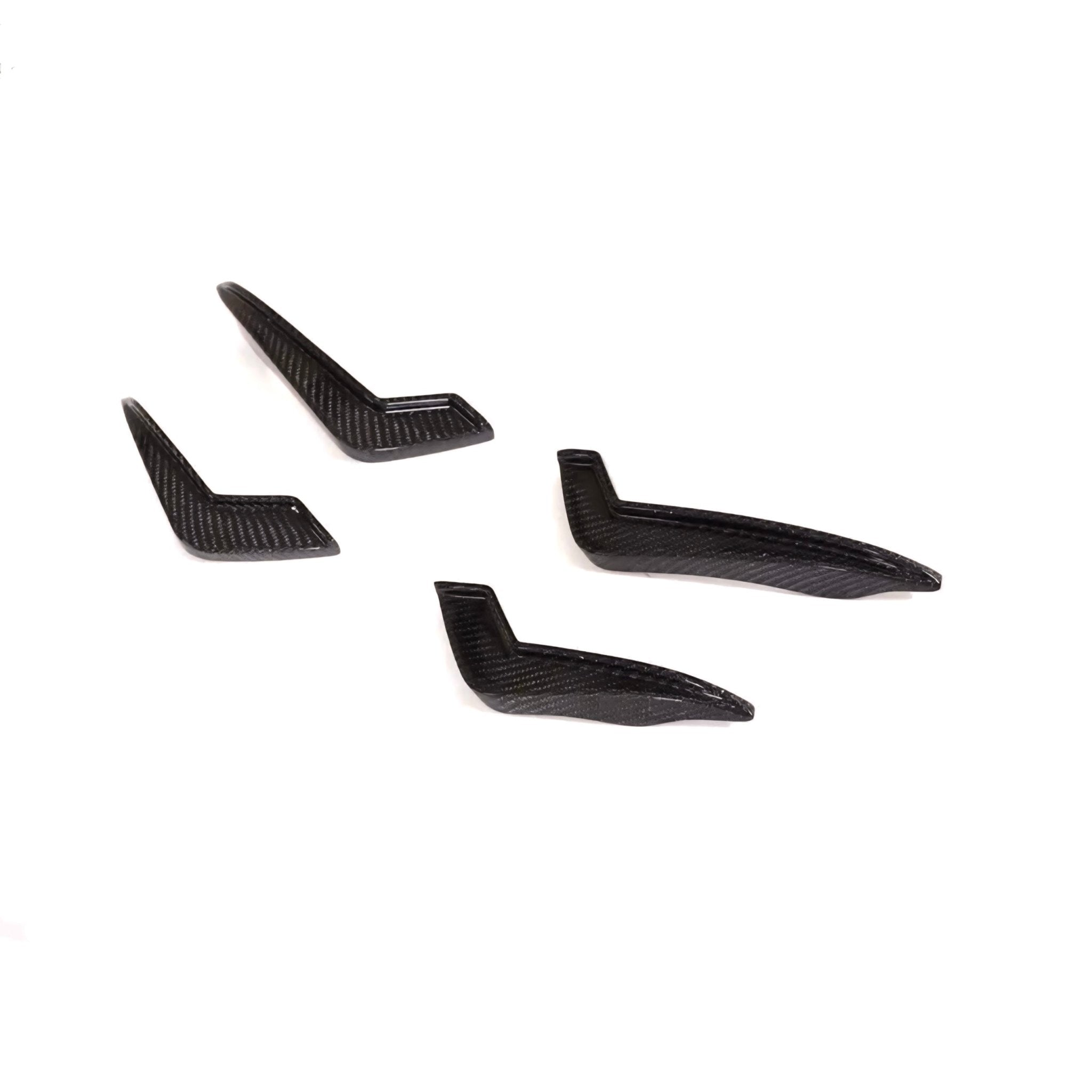 AUDI RS5 B9 CARBON FIBER FRONT BUMBPER CANARDS (2017 - 2019) - AutoTailor