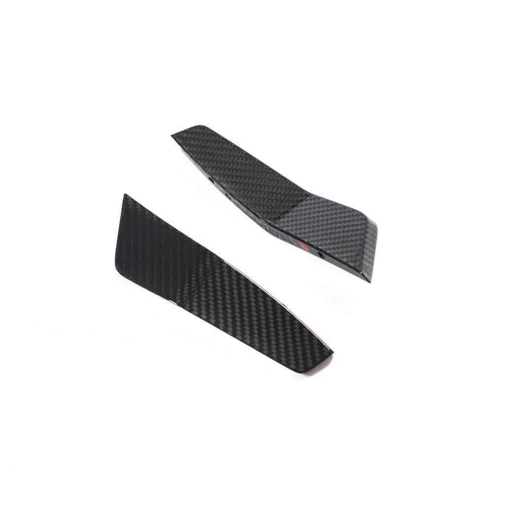 AUDI RS7 C8 PRE - PREG CARBON FIBER FRONT BUMPER CANARDS (2020 - 2022) - AutoTailor