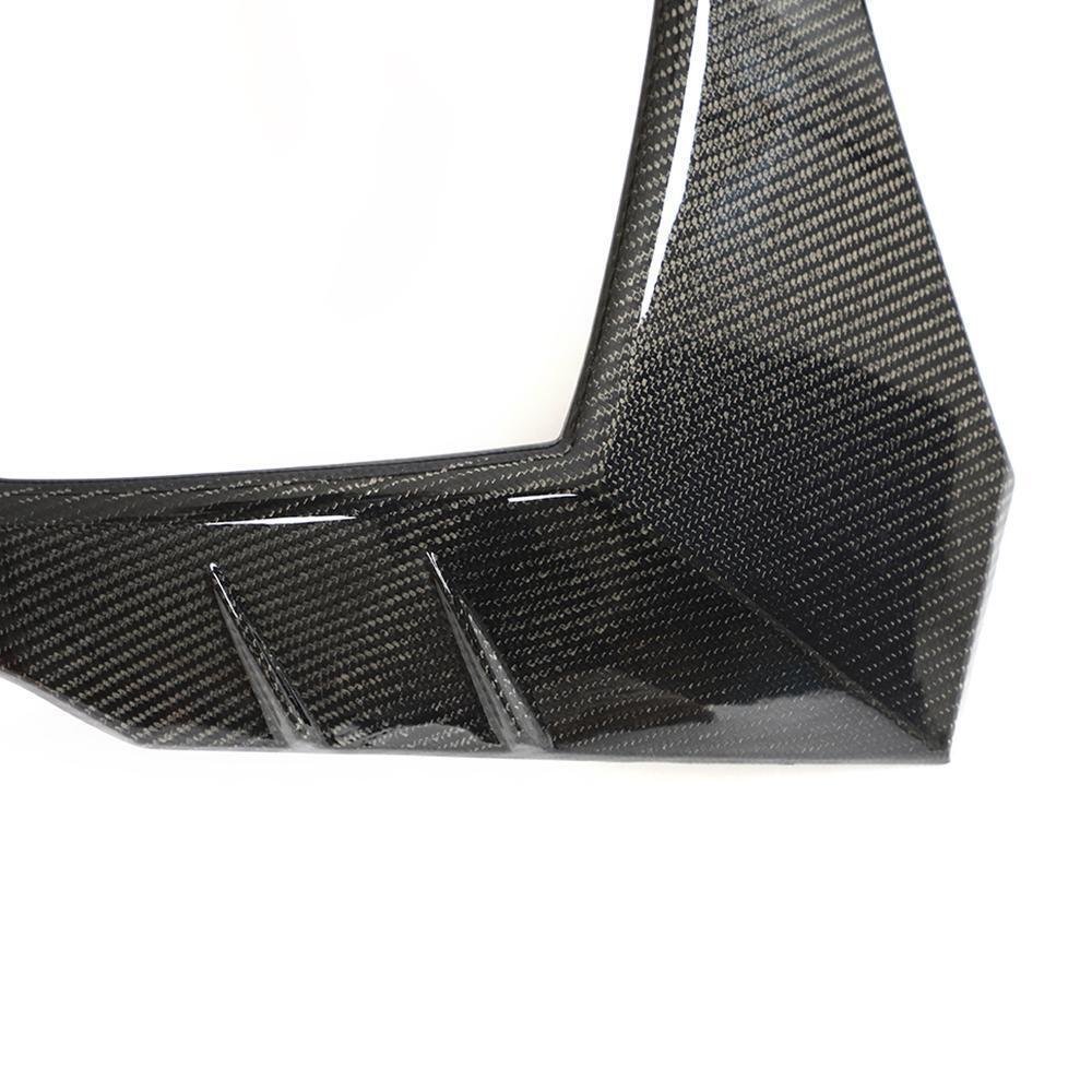 AUDI RSQ8 CARBON FIBER FRONT GRILLE TRIM COVER (2020+) - AutoTailor