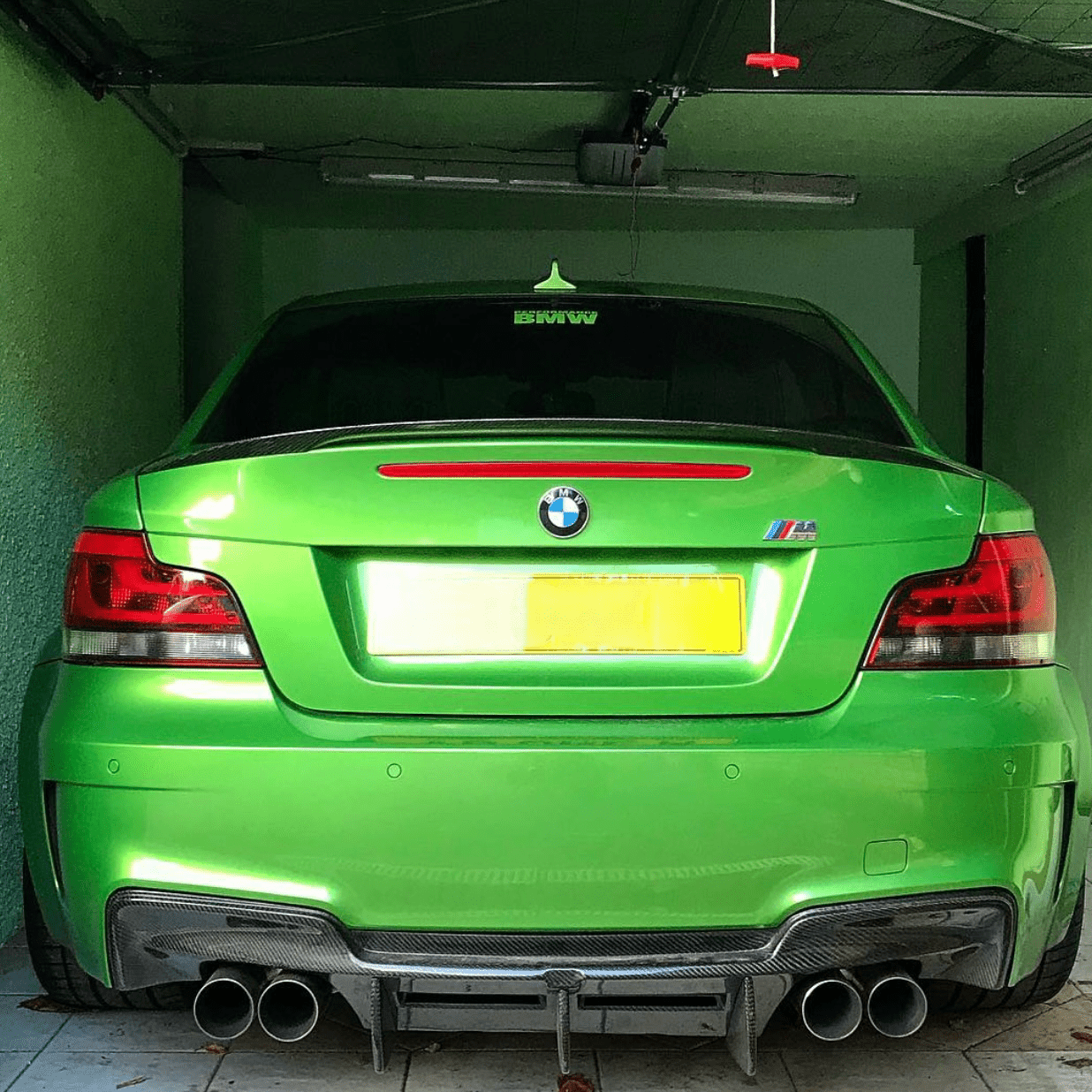 BMW 1M E82 CARBON FIBER REAR DIFFUSER (2011 - 2012) - AutoTailor