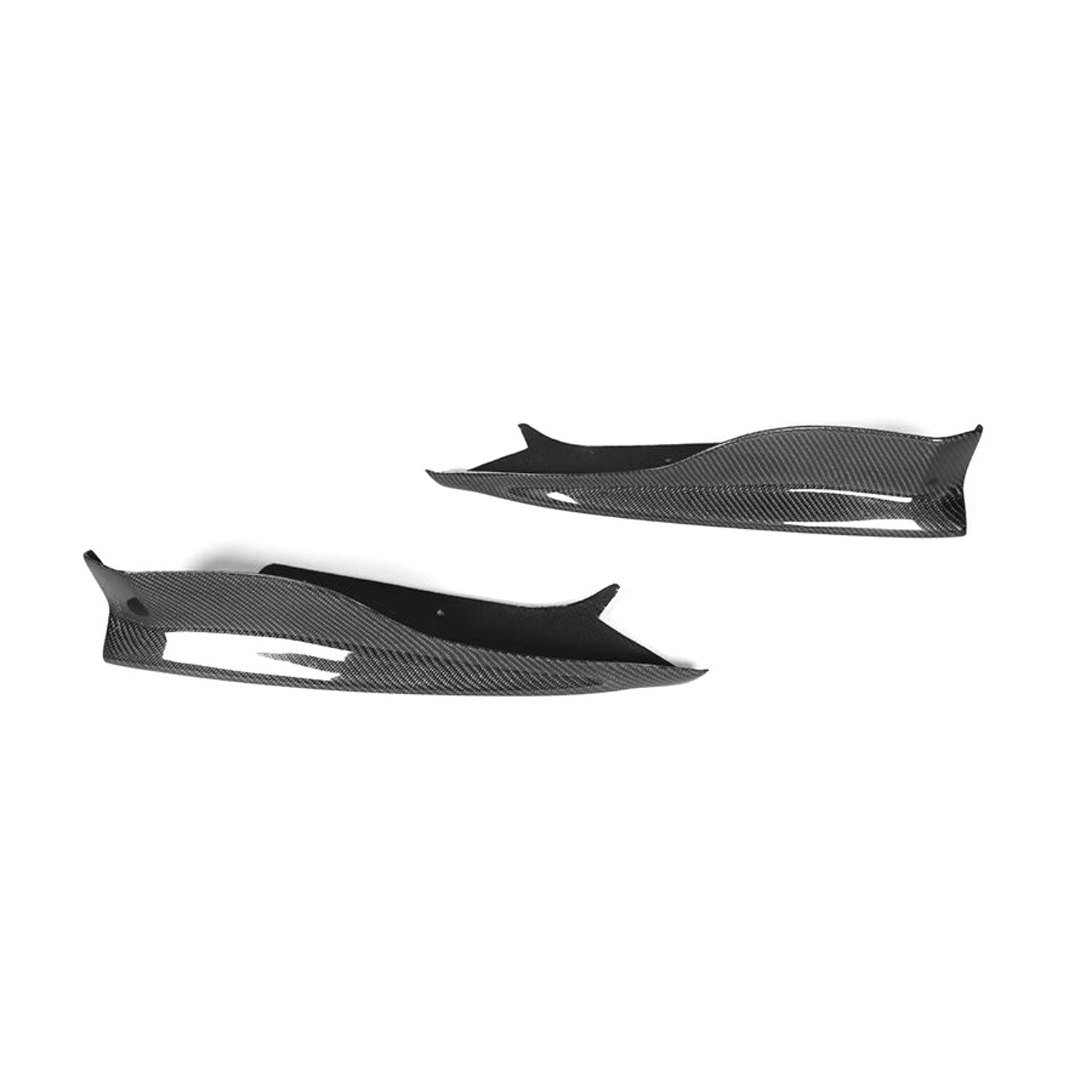 BMW 1M E82 CARBON FIBER REAR SPATS (2011 - 2012) - AutoTailor