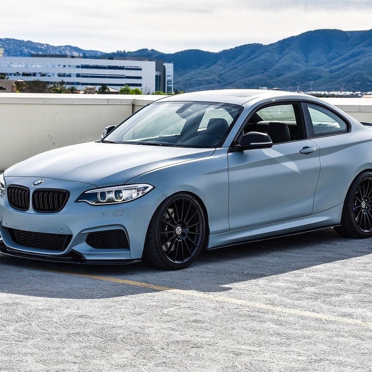 BMW 2 SERIES F22 F23 (M SPORT) CARBON FIBER SIDE SKIRTS (2014 - 2020) - AutoTailor