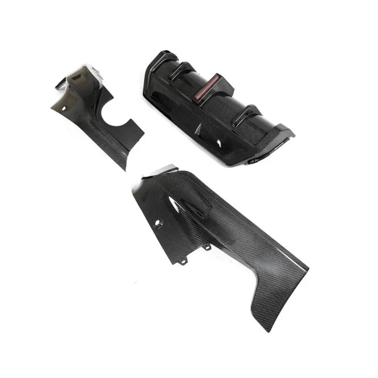 BMW 2 SERIES G42 (M - SPORT) CARBON FIBER REAR DIFFUSER (2022+) - AutoTailor