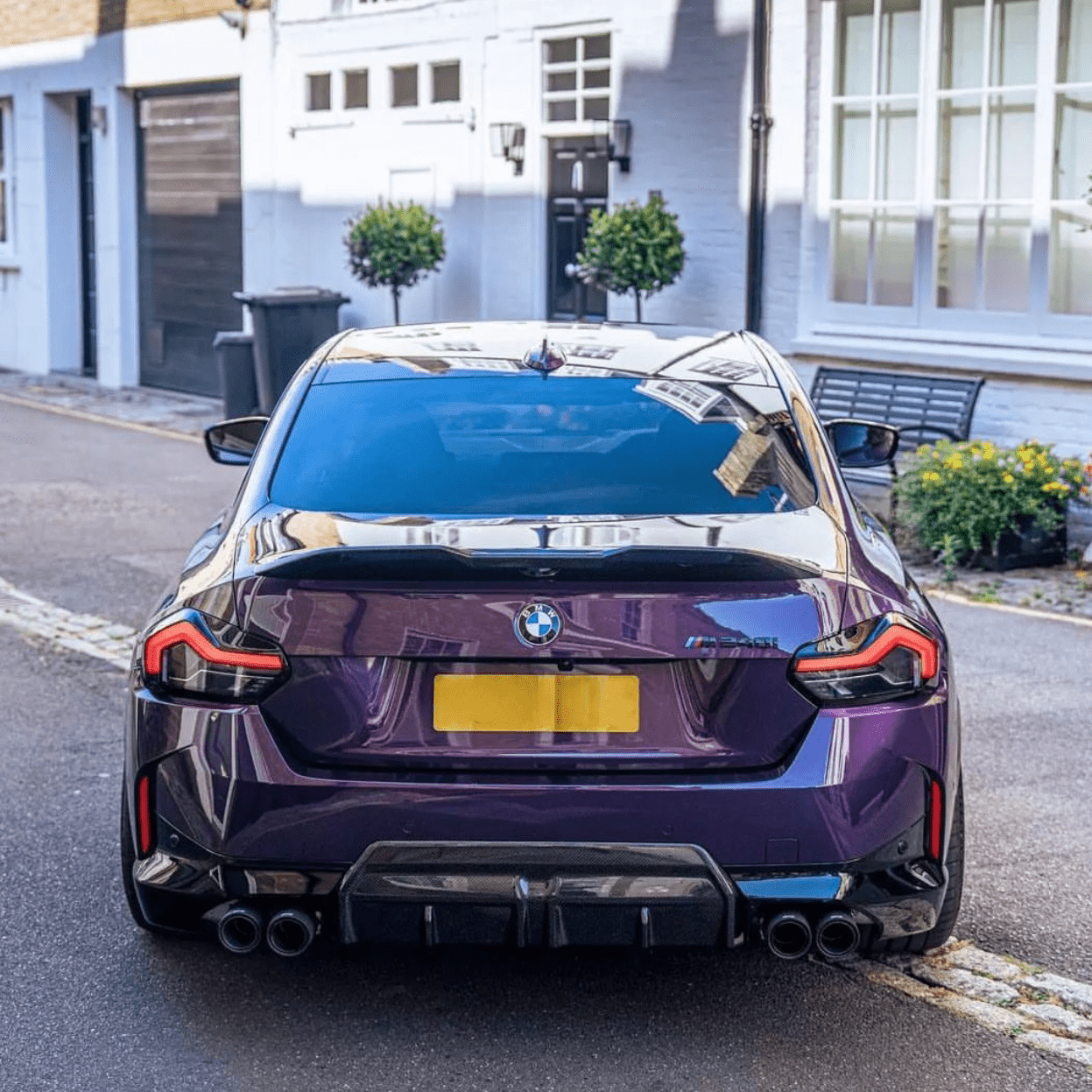 BMW 2 SERIES G42 (M - SPORT) PRE - PREG CARBON FIBER REAR DIFFUSER (2022+) - AutoTailor