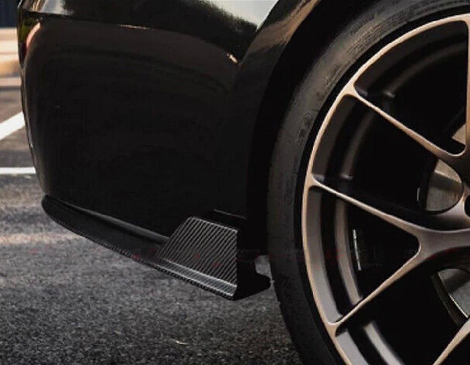 BMW 3 SERIES F30 (M SPORT) CARBON FIBER REAR SPATS (2011 - 2018) - AutoTailor