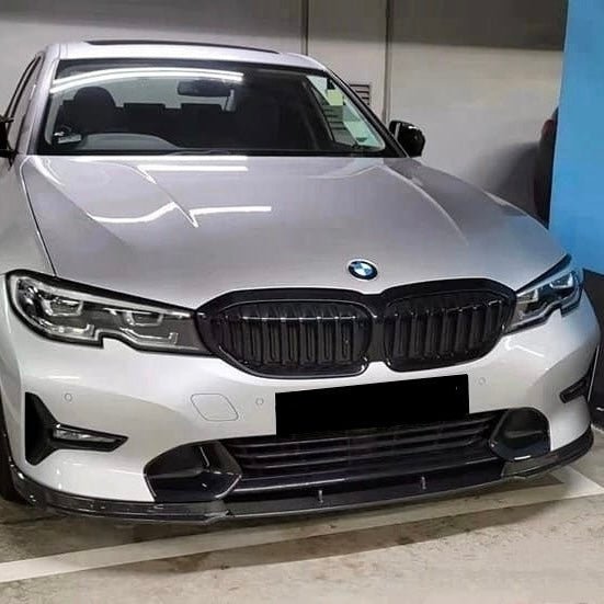 BMW 3 SERIES G20 G21 CARBON FIBER FRONT SPLITTER (2019 - 2022) - AutoTailor
