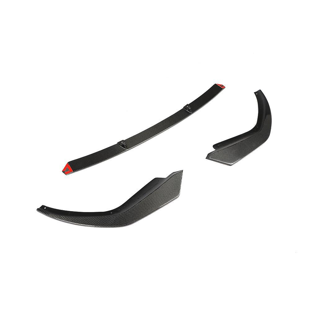 BMW 3 SERIES G20 G21 (M SPORT) CARBON FIBER FRONT SPLITTER (2019 - 2022) - AutoTailor