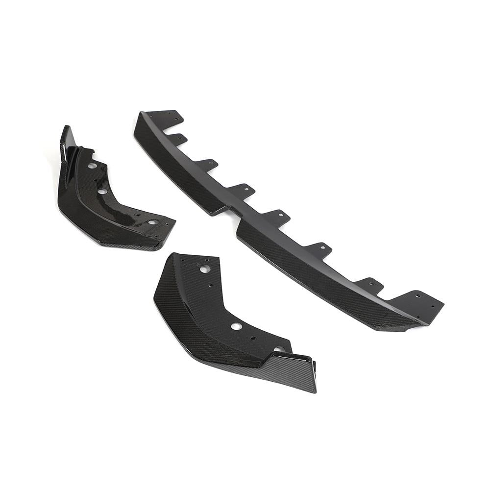 BMW 3 SERIES G20 LCI (M SPORT) CARBON FIBER FRONT SPLITTER (2022+) - AutoTailor