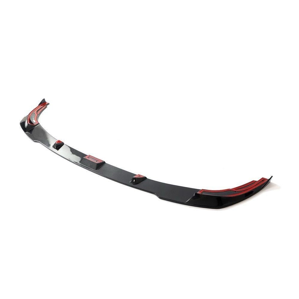 BMW 3 SERIES G20 LCI (M SPORT) CARBON FIBER FRONT SPLITTER (2022+) - AutoTailor
