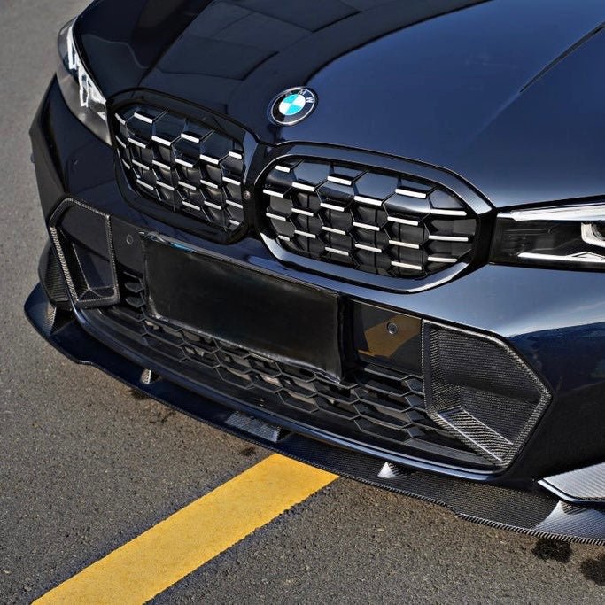 BMW 3 SERIES G20 LCI (M SPORT) CARBON FIBER FRONT VENT COVERS (2022+) - AutoTailor