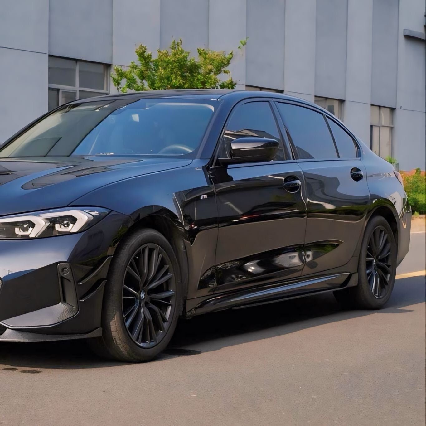 BMW 3 SERIES G20 LCI (M SPORT) CARBON FIBER SIDE SKIRTS (2022+) - AutoTailor