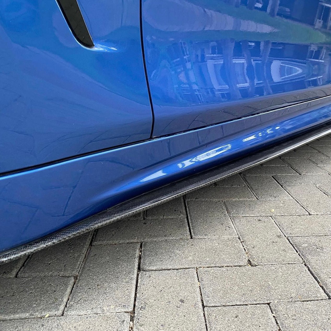 BMW 4 SERIES F32/F33/F36 (M SPORT) CARBON FIBER SIDE SKIRTS (2013 - 2019) - AutoTailor
