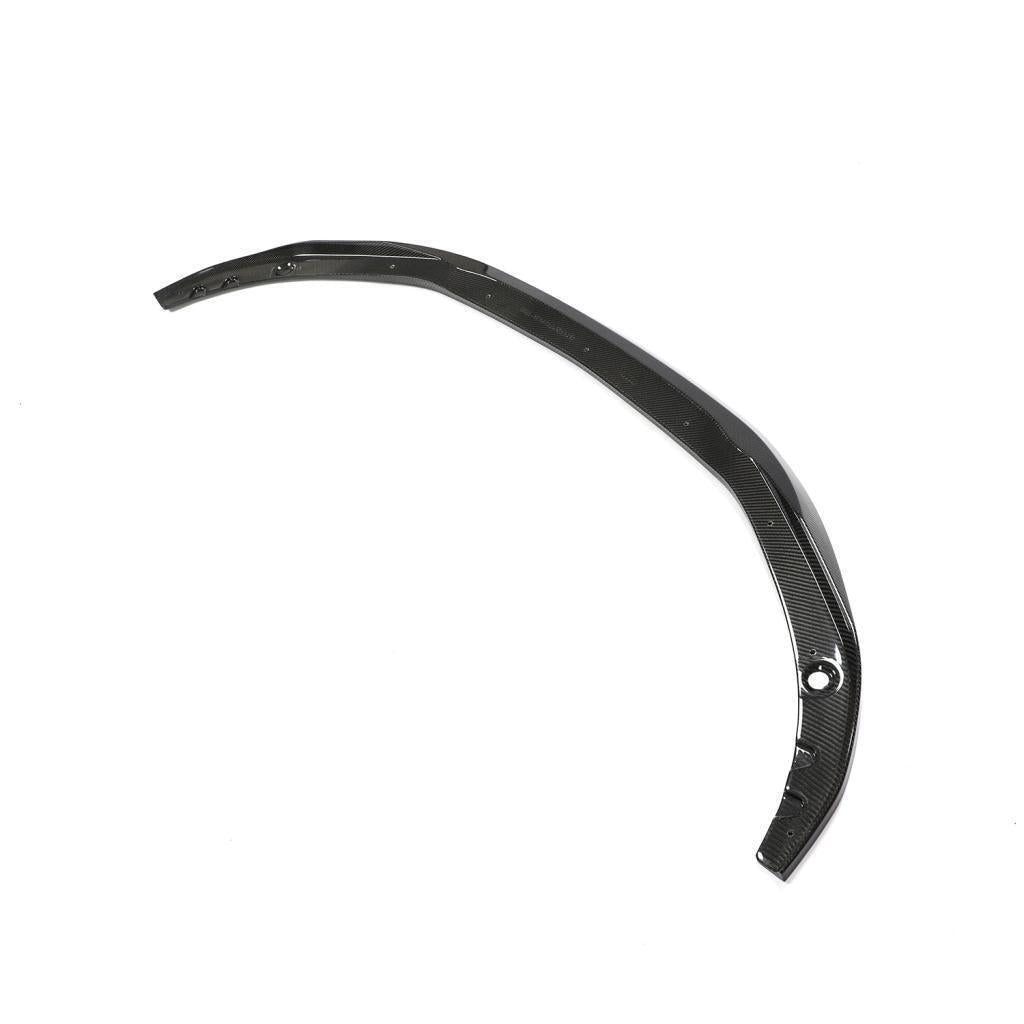 BMW 4 SERIES G22/G23 (M SPORT) CARBON FIBER FRONT SPLITTER (2020+) - AutoTailor