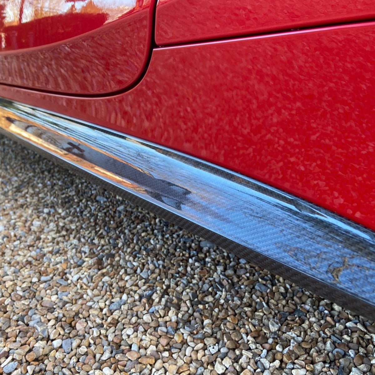 BMW 4 SERIES G22/G23 (M SPORT) CARBON FIBER MP SIDE SKIRTS (2020+) - AutoTailor