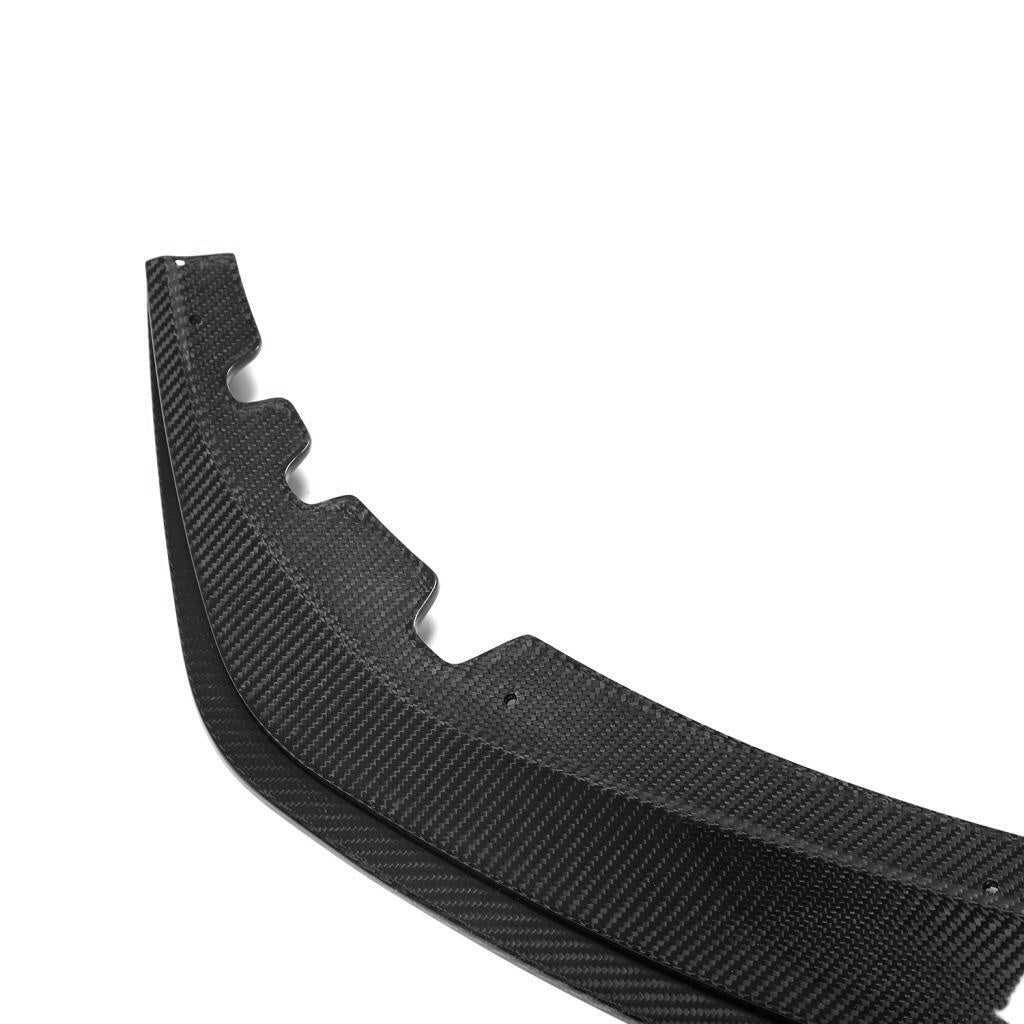 BMW 4 SERIES G22/G23 (M SPORT) PRE - PREG CARBON FIBER FRONT SPLITTER (2020+) - AutoTailor
