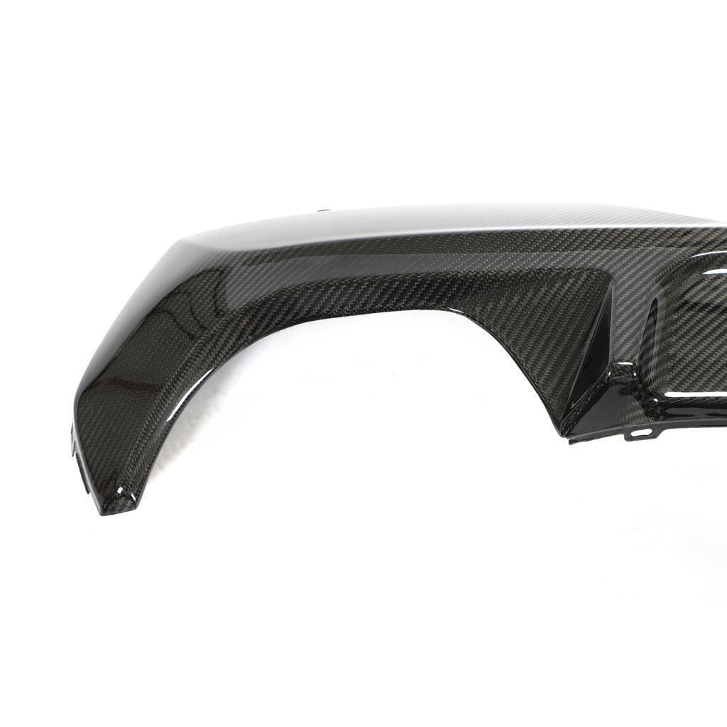 BMW 4 SERIES G22/G23 (M SPORT) PRE - PREG CARBON FIBER REAR DIFFUSER (2020+) - AutoTailor