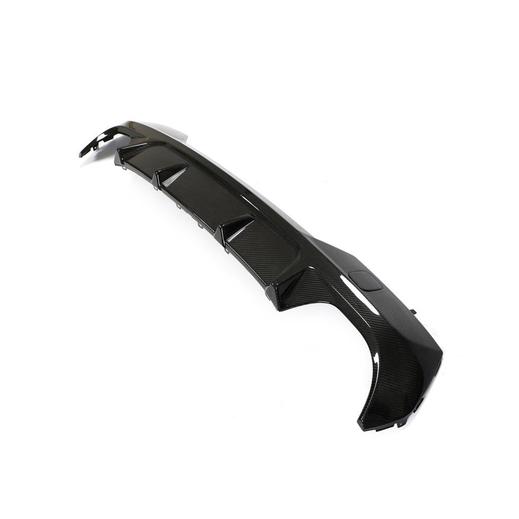 BMW 4 SERIES G22/G23 (M SPORT) PRE - PREG CARBON FIBER REAR DIFFUSER (2020+) - AutoTailor