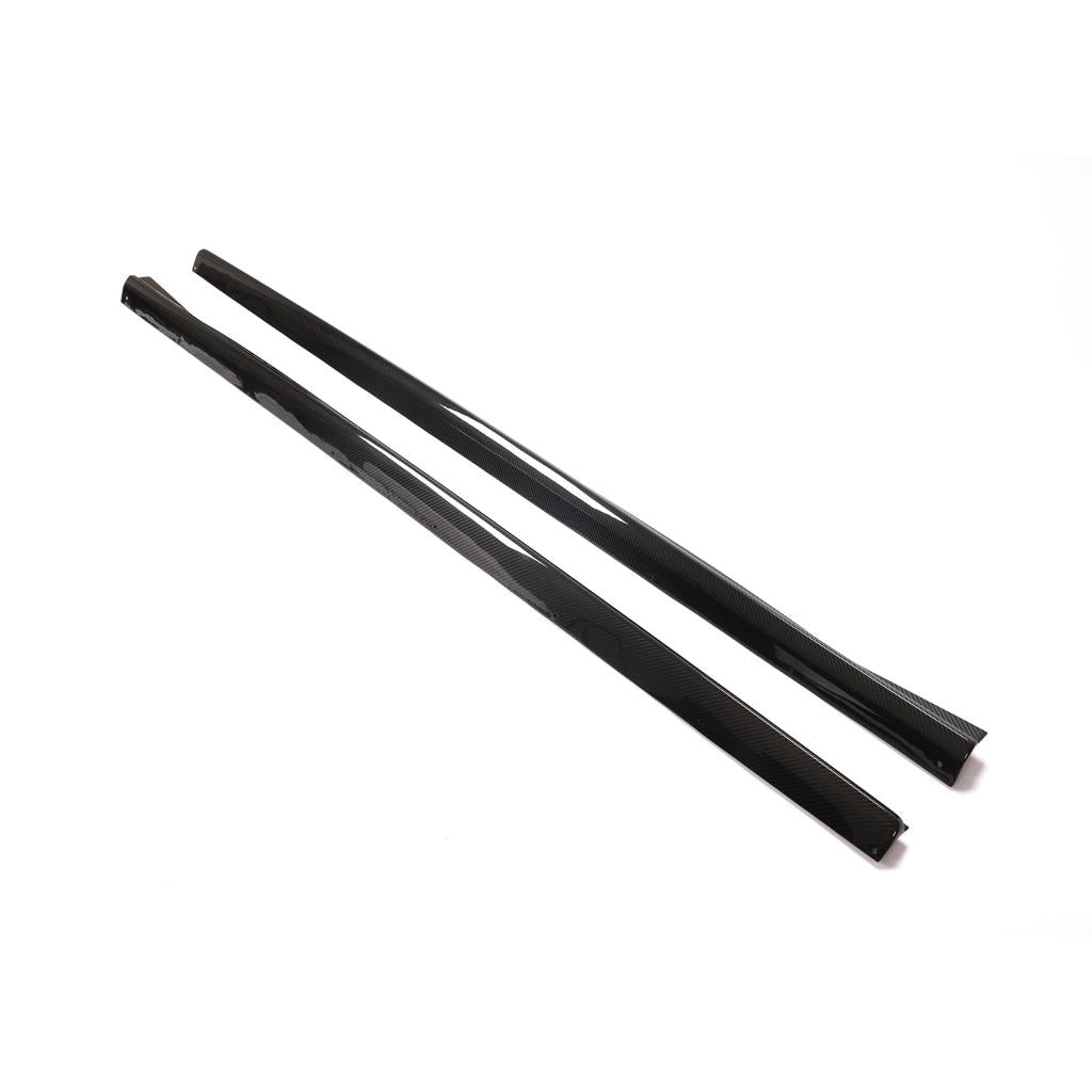 BMW 4 SERIES G22/G23 (M SPORT) PRE - PREG CARBON FIBER SIDE SKIRTS (2020+) - AutoTailor